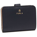 フルラ FURLA 二つ折り財布 カメリア ブルー ブラック レディース FURLA WP00315 ARE000 2717S （MEDITERRANEO BALLERINA i int.）