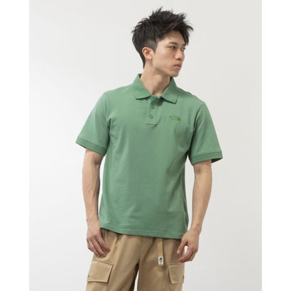 ザ・ノース・フェイス ポロシャツ メンズ ザ ノース フェイス THE NORTH FACE THE NORTH FACE M LOGO POLO ポロシャツ （グラスグリーン）