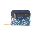 ローラ アシュレイ LAURA ASHLEY ミニ ウォレット (ブルー(192))