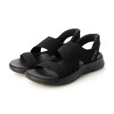 スケッチャーズ SKECHERS Slip-ins GO WALK FLEX SANDAL-ENTICING （ブラック_ブラック）