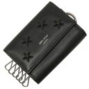 ジミー チュー JIMMY CHOO キーケース ホーウィック ブラック メンズ JIMMY CHOO HOWICK OAJ (BLACK GUNMETAL)