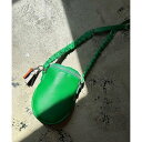 チーク cheek egg pouch shoulder (グリーン)