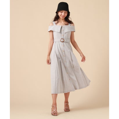 チーク Cheek オフショルワンピース （GRY）