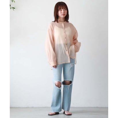 アルシーヴ archives バックタックシアーシャツ （ORN）