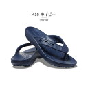 クロックス crocs レディース サンダル バヤ 2.0 フリップ 208192 (ネイビー)