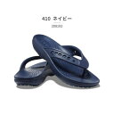 クロックス crocs レディース サンダル バヤ 2.0 フリップ 208192 （ネイビー）の商品画像