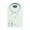 トーキョーシャツ TOKYO SHIRTS 【超形態安定】 ボタンダウンカラー 長袖 ワイシャツ (ミントブルー)