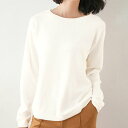 アイカ ica 柔らか カシミアタッチ 薄手 ニット Vネック 長袖 ニットセーター ニットソー ニットトップス 無地 レディース (WT)