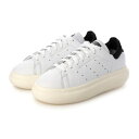 アディダス レザースニーカー レディース アディダス オリジナルス adidas Originals STAN SMITH PF W プラットフォーム 厚底 レザー スタンスミス IE0450 白黒 シューズ レディース （White/Black(IE0450)）