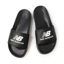 ニューバランス New Balance シャワーサンダル 50 Slide_ SUF050D (BLACK/WHITE)