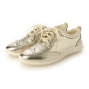 コール ハーン COLE HAAN ゼログランド メリット ウィングチップ オックスフォード womens (ゴールド タルカ/ アイボリー)(4)