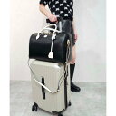 ジュエティ jouetie キーハウス付き スムースラージボストンバッグ 旅行バッグ トラベル大容量ボストン (BLK)