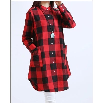 リリーオブバリー Lily of Valley チェック チュニック シャツ 大人可愛い レディース チュニックワンピース チュニックシャツ ブロック (RE) リリーオブバリー Lily of Valley チェック チュニック シャツ 大人可愛い レディース チュニックワンピース チュニックシャツ ブロック (RE)