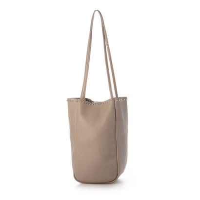 カシュカシュ cache cache スタッズ付き縦型トートバッグ (OK) カシュカシュ cache cache スタッズ付き縦型トートバッグ (OK)