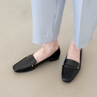 ラウナレア Launa lea 【レイン対応】スクエアトゥレインローファーパンプス(R9020) （LベージュE）