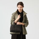 ラ バガジェリー LA BAGAGERIE コンビ2WAYトートバッグ SMALL (ブラック)