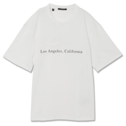  GUESS UNI S/Slv Tee Shirt WHT Ⱦµ T