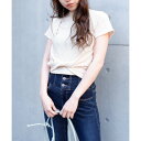 スパイラルガール SPIRALGIRL フロントねじりTシャツ (ベージュ)(4)