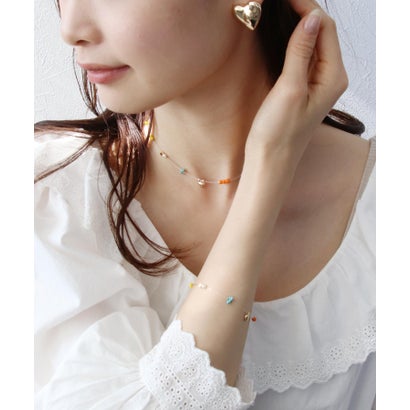 スリーフォータイム Three Four Time クリアワイヤーハートブレス (マルチ)