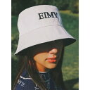 エイミーイストワール eimy istoire EM heart pattern バケットハット (NAVY)