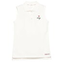 エイミーイストワール eimy istoire ハートロゴノースリーブポロ (WHITE)