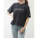 ナイキ NIKE レディース 半袖Tシャツ ナイキ ウィメンズ NSW ボクシー ウォッシュ S/S Tシャツ FZ4886010 (ブラック/(フォトンダスト...