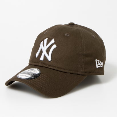 ニューエラ NEW ERA Newera キャップ 9TWENTY 野球チーム 920 ヤンキース ドジャース LA ベースボール NYY 柔らか クロスストラップ 調節可 帽子 NEWERA 9TWENTY （NYブラウン）