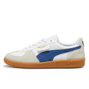プーマ PUMA PALERMO LTH (PUMA WHITE/VAPOR GRAY/CLYDE)
