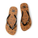 ディーシーシューズ DC SHOES レディース マリン ビーチサンダル SPRAY SE DW241016 (BLACK/BROWN/BLACK)