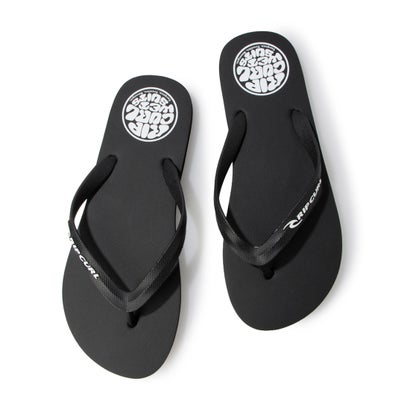 リップカール RIP CURL メンズ マリン ビーチサンダル ICONS OF SURF BLOOM OPEN TOE サンダル 1AKMOT (BLACK/...