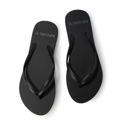 リップカール RIP CURL レディース マリン ビーチサンダル BONDI BLOOM OPEN TOE サンダル 16HWOT (BLACK)