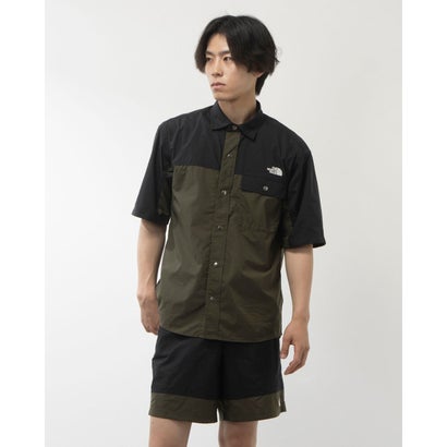 U m[X tFCX THE NORTH FACE Y AEghA Vc S/S Nuptse Shirt_V[gX[ukvVVc NR22331 ij[g[vj