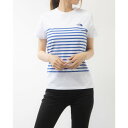 ザ ノース フェイス THE NORTH FACE レディース アウトドア 半袖Tシャツ S/S Panel Border Tee_ショートスリーブパネルボーダーティー NTW32406 (ホワイト)