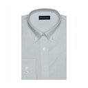 トーキョーシャツ TOKYO SHIRTS 形態安定 ボタンダウンカラー 長袖 ワイシャツ (グレー)