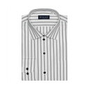 トーキョーシャツ TOKYO SHIRTS 形態安定 ワイドカラー 長袖 ワイシャツ (グレー)