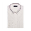 トーキョーシャツ TOKYO SHIRTS 形態安定 ボタンダウンカラー 長袖 ワイシャツ (ピンク)