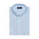 トーキョーシャツ TOKYO SHIRTS 形態安定 ボタンダウンカラー 長袖 ワイシャツ (ブルー)