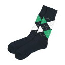 イグニオ IGNIO メンズ ゴルフ ソックス Mレギュラーソックスアーガイル IG-1K1303RG (ネイビー)