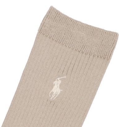ポロ ラルフ ローレン POLO RALPH LAUREN POLO RALPHLAREN 婦人靴下 （ベージュ） 2