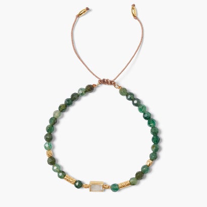 チャンルー CHAN LUU タブ プルタイ ブレスレット BG-6247 （INDIAN AVENTURINE）