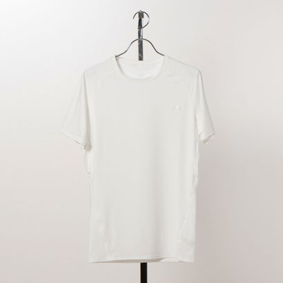 ティゴラ TIGORA メンズ フィットネス 半袖コンプレッションインナー ベーシックコンプ半袖クルー TR-3A1133UT (ホワイト)