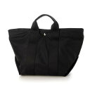 カシュカシュ cache cache ナイロンツイル2wayテープトート (BK)