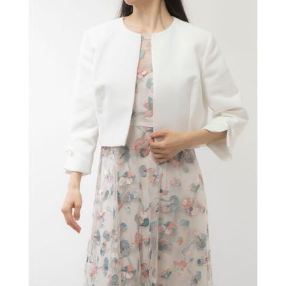 フェイズ エイト Phase Eight Zoelle Bow Jacket （Ivory）