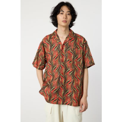アソートパターンシャツ 柄RED5