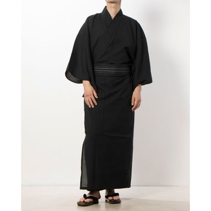 スタイルブロック STYLEBLOCK シジラ織浴衣3点セット (ブラック)
