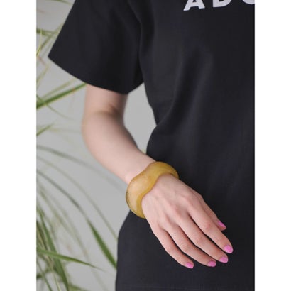 アメリカンホリック AMERICAN HOLIC ボリュームC型マーブルバングル (ベージュ)