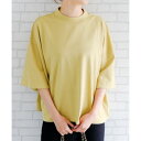 アクアガレージ aquagarage ヘビーウェイトビックTシャツ 春 夏 秋 (ダルイエロー)