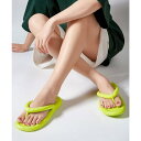 ミニミニストア miniministore トングサンダル レディースビーチサンダル (ライム)