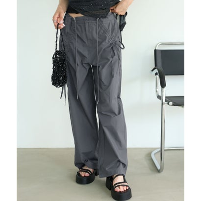 ガーリードール Girly Doll カーゴパンツ【韓国ファッション】 （グレー）