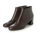 【訳あり新品】 ファビオルスコーニ FABIO RUSCONI ショートブーツ (ダークブラウン)